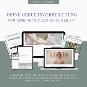 werbung onlinekurs für hypnobirthing